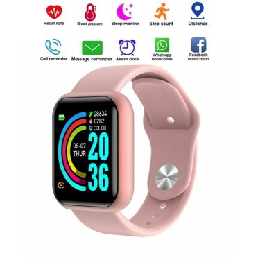 Smart Watch for Android Phones and iOS Phones Compatible iPhone Samsung, IP68 Swimming Waterproof Smartwatch Fitness Tracker Fitness Watch Heart Rate Monitor Smart Watches for Men Women