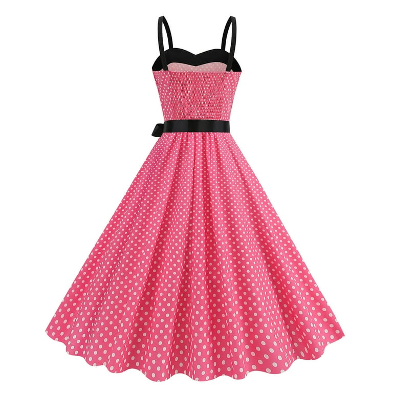 RYDCOT 1960s Dresses for Women Vintage Sleeveless Audrey Hepburn Style  Cocktail Swing Dresses formal Wedding Guest Dresses for Women Sale Red -  Walmart.com
