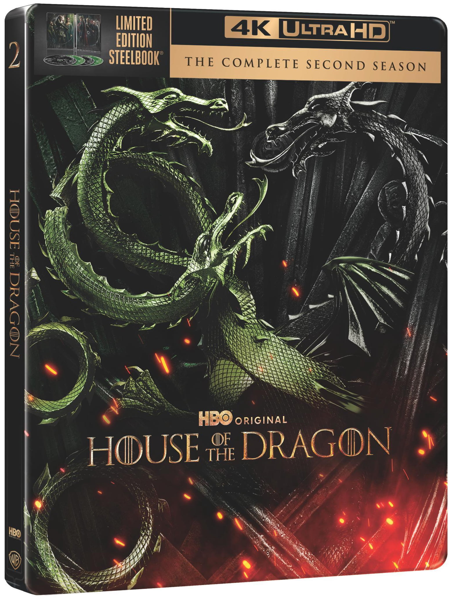 House of the Dragon: The Complete Second Season (Steelbook) (4K Ultra HD)