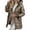 a-Brown5518, variant on VNKIDY Women Parkas Autumn Winter Fashion Cotton Padded Coats Solid Color Lightweight Long Sleeve Zipper Hooded Jacket For Casual Daily Wear Trendy Outerwear