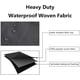 thumbnail image 4 of Funda para silla colgante de jardín de mimbre de ratán, impermeable, funda protectora para silla colgante, resistente al agua y al polvo, 190 x 115 cm (negro), 4 of 5