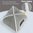 thumbnail image 5 of Cat Bed for Indoor Cats - Cat Cave Bed Cat House Cat Tent with Removable Washable Cushioned Pillow, 5 of 7