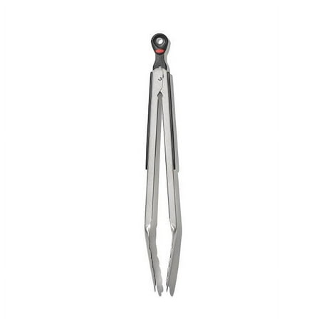 OXO SoftWorks Stainless Steel 12-inch Food Tongs with Locking Handle