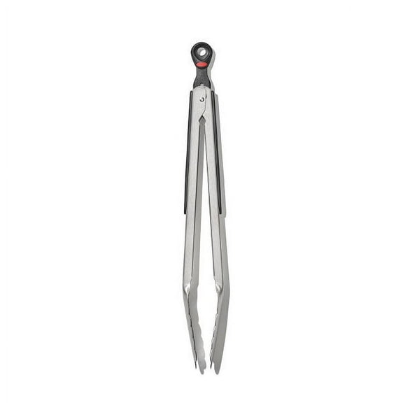 OXO SoftWorks Stainless Steel 12-inch Food Tongs with Locking Handle