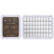 Valcambi 50x1 Gram Palladium Bar CombiBar (50 Gram Total) - In Assay Card