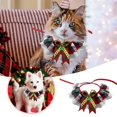 thumbnail image 1 of Holiday Festive Pet Neck Scarf Dress Up Accessory for Cats and Dogs with Adjustable Secure Fit, 1 of 5