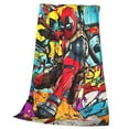 thumbnail image 3 of Deadpool And Wolverine Throw Blanket - Fuzzy Blanket Super Soft Lightweight Bedding 80x60, 3 of 3