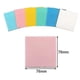 thumbnail image 1 of 300 Sheets Colorful Transparent Sticky Note Pads Self-stick Note Pads Clear Post It Notes, 1 of 1
