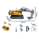 thumbnail image 2 of Juguete Maquina Retro Excavadora Auto Control Remoto Amarillo, 2 of 7
