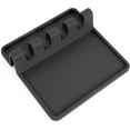 thumbnail image 1 of Soporte de Silicona para Utensilios YONGSHENG Resistente al Calor Negro, 1 of 5