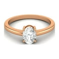 thumbnail image 2 of 23.50 Carat Moissanite Diamond E Color VS1 Clarity Brilliant Cut 925 Sterling Silver Rose Plated Halo Necklace Set Earrings Ring and Bracelet Set, 2 of 5