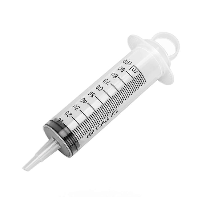 Motorcycle Hydraulic Disc Brake Bleed Kit 100ML Syringe 50cm Hose Universal for Motorbikes Scooters