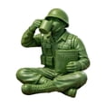 thumbnail image 2 of Mini Military Green Soldier Figurine Model - Decorative For Desktop, Bookshelf, Diorama, Collectible Display - Military Model Collectors, Modeling Enthusiasts, Home Office Decor, 2 of 5