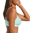 thumbnail image 2 of Women's Bali 3463 Comfort Revolution Wirefree Bra (Blue Spearmint Zag 40B), 2 of 6