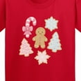 thumbnail image 4 of Inktastic Gingerbread Cookies and Christmas Candy Youth T-Shirt, 4 of 5