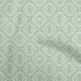 thumbnail image 1 of oneOone Rayon Green2 Fabric Geometric Sewing Fabric By The Yard Printed Diy Clothing Sewing Supplies 56 Inch Wide, 1 of 4