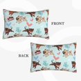 thumbnail image 4 of Bixox Cute Pug Dogs Printed Pillow Protector,Super Soft Ideal for Home,Guests,Rentals - 16"x24", 4 of 8