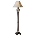 thumbnail image 1 of Uttermost Slate Tuscan Crackled Metal Floor Lamp, 1 of 2