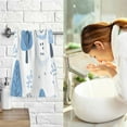 thumbnail image 7 of Yayeee 100% Cotton Hand Towels for Bathroom 16" x 28" Soft Absorbent Kitchen Towel, Simple Cartoon Snowmen, 7 of 7