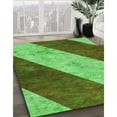 thumbnail image 3 of Ahgly Company Machine Washable Indoor Rectangle Transitional Seaweed Green Area Rugs, 8' x 10', 3 of 7