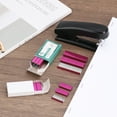 thumbnail image 6 of Uxcell Staples for Stapler, 2 Pack #10 Mini 3/16 Inch Length Staples for Office Supplies, Rose Gold, 6 of 6