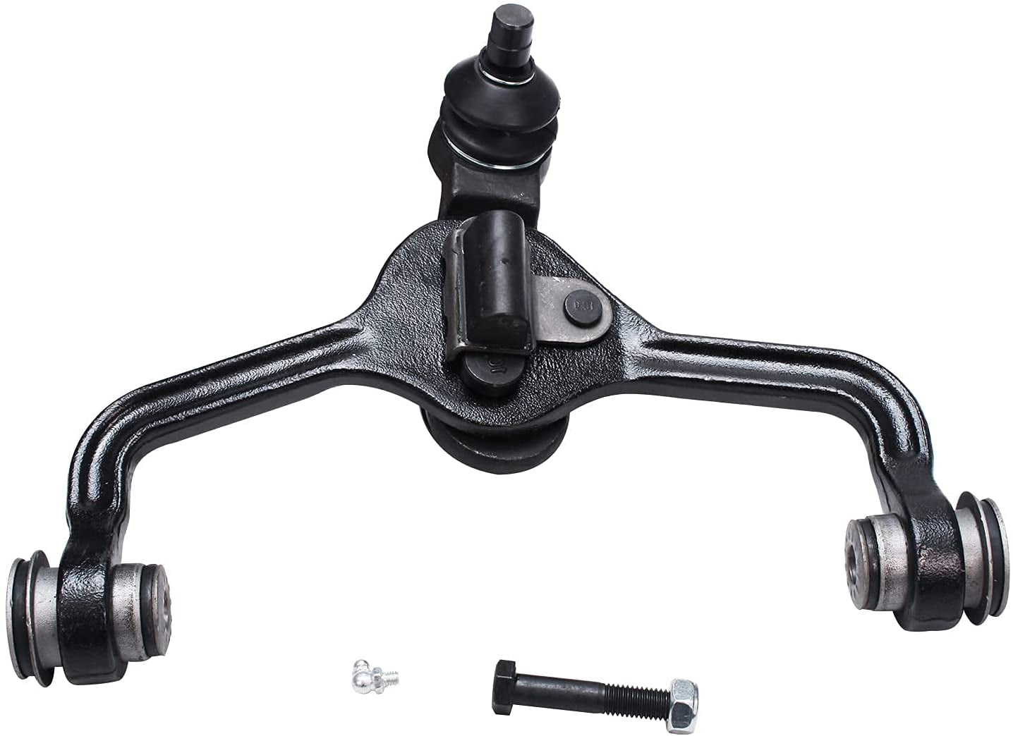 Detroit Axle - Front Upper Control Arms w/Ball Joints for 1995-2002 Ford Crown Victoria Lincoln Town Car Grand Marquis, 2 Front Upper Control Arms Replacement, w/o Handling Package