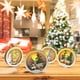 thumbnail image 5 of Regalos de decoración navideña de alce de madera Árbol de Navidad colgante con luces (estilo A), 5 of 5