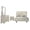 Cream, variant on Trenton 4-piece Full Bedroom Set Rustic Cream