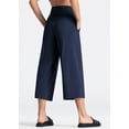 thumbnail image 2 of Dragon Fit Womens' Yoga Pants with Pockets and Tummy Control High Waist in Flare Crop, 2 of 6