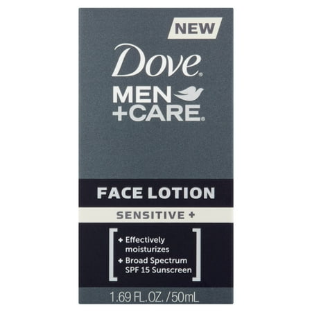 Dove Men+Care Sensitive Plus Face Lotion 1.69 oz
