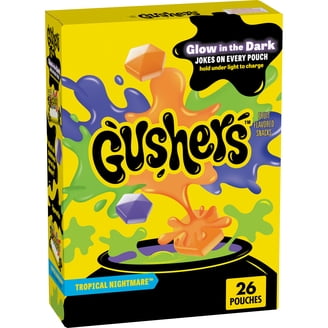 FruitBlox Ninja Kidz Juicy Tropical Gummy Blocks, Kids Fruit