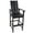 Black, variant on Costway Tall Adirondack Chair with Ergonomic Backrest Armrests & Footrest for Backyard Turquoise