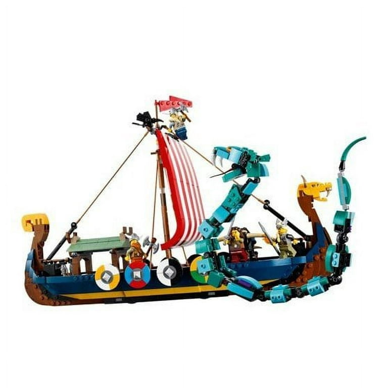 Lego Creator 3 in 1 Viking Ship and Midgard Serpent 31132