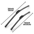 thumbnail image 2 of Windshield Wiper Blades 26"+16" Replacement for Kia Rio 2012-2017, Kia Sorento 2016-2018, 2 of 7
