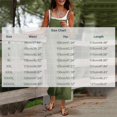 thumbnail image 3 of TOUMENY Women Casual Sleeveless Romper Spaghetti Strap High Waist Wide Leg Jumpsuit Solid Loose Spring Fall Travel Vacation Jumpsuits Army Green L, 3 of 5