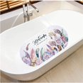 thumbnail image 5 of Antidérapant pour baignoire et douche 35cm 68cm Tapis de douche pour baignoire Tapis de bain antidérapant Tapis de bain antidérapant pour salle de bain avec ventouses solides Trous de drainage, lava esquí esquí Gafas de esquí, 5 of 5