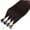 #02 Dark Brown, variant on Benehair Thick 1g Micro Ring Beans Remy Real Human Hair Extensions 100% Remy Russian Hair Micro Link Hair 50g Highlight Blonde Soft Straight