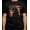 Black-1, variant on Men Cat Silhouette and American Flag Printing T Shirt Tee
