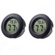 thumbnail image 1 of Mini Thermometers Hygrometers Set Of 2 For Fridge Freezer Electronic Hygrometer Built-in Indoor Thermometer Temperature Humidity Detector Ud01 Black, 1 of 5