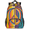 Black, variant on Mexican Boho Flower Backpack, Large Retro Floral Travel Laptop Backpack Men Women Work Business Computer Casual Daypack Rucksack, 18 Inch