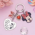 thumbnail image 3 of Minnie Family Gifts Cute Keychains Friendship Gift Stuff Ornament Heart Keychain Birthday Present Women Men Girls Boys Son Daughter, 3 of 4