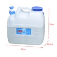 thumbnail image 3 of Contenedor de agua para acampar, jarra de almacenamiento de agua con grifo, tanque de agua portátil de fácil limpieza, Camping para Picnic, senderismo 23L, 3 of 8