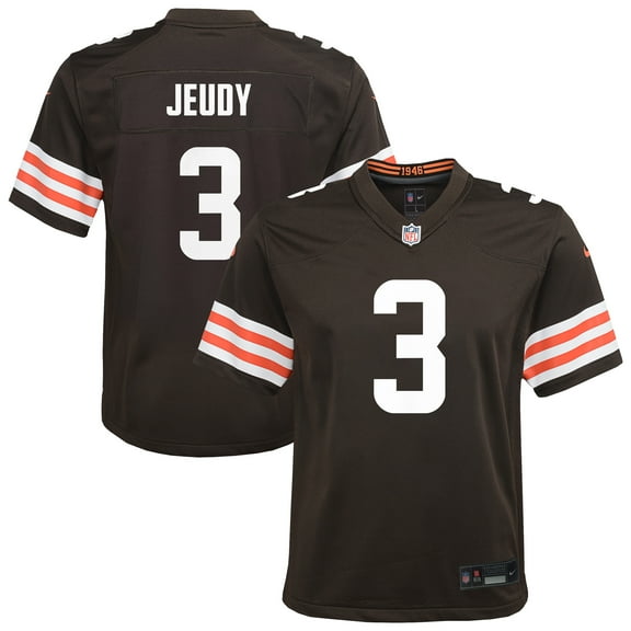 Youth Nike Jerry Jeudy Brown Cleveland Browns Team Game Jersey
