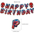 thumbnail image 2 of Spidey Banner For Shower Decorations Birthday Banner Party Decoration Party Supplies, 2 of 4