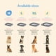 thumbnail image 5 of Sofá ortopédico cama para perros – Cama para perros medianos – Cama para mascotas transpirable e impermeable – Sofá cama de espuma de huevo con soporte adicional para la cabeza y el cuello – Funda ext, 5 of 5