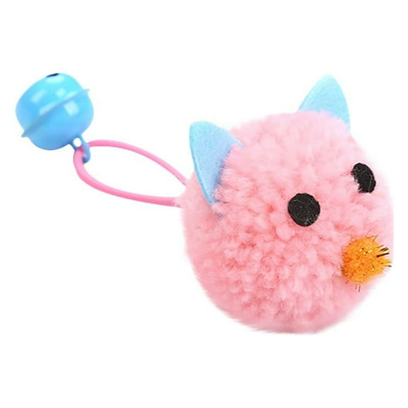 Nebwoak Pet Dog Aggressive Chew Toys Toy, Cute Mouse Shape With Bell, Toy, Pet Plush Interactive Toy