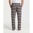 thumbnail image 6 of Real Essentials 3 Pack: Men's Soft Cotton Flannel Pajama Pants PJ Lounge Bottoms Elastic Waist Pockets (Big and Tall), 6 of 9