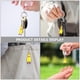 thumbnail image 3 of 6 Pack Chicken Keychain, Mini Rubber Squeeze Screaming Chicken Toy, 3 of 5