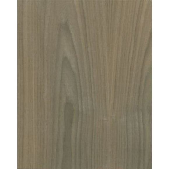 WOOD-ALL Walnut Wood Veneer Sheet, ?A? Grade Plain Sliced/Flat Cut Cut, 24? x 96? with a 10 Mil Paperback - Easy Application for Any Restoration