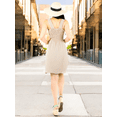 thumbnail image 3 of Vestido Casuale Unitalla Mujer Vestido Corto Midi Outfit Casual, 3 of 5